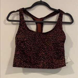 NWT animal print swim top / all in motion/ medium